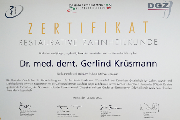 Restaurative Zahnheilkunde